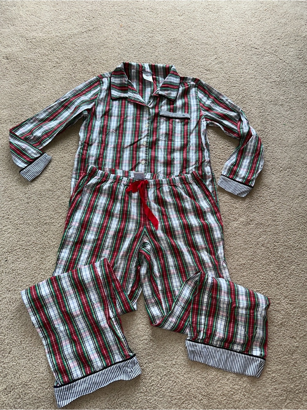 Vineyard vines plaid pajamas